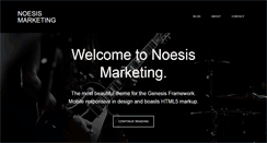 Desktop Screenshot of noesismarketing.com