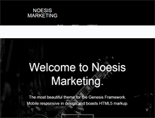 Tablet Screenshot of noesismarketing.com